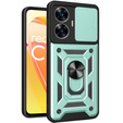 Obal na mobil pre Realme C55, CamShield Slide, zelené