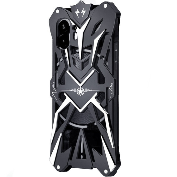 Pancierované puzdro pre Nothing Phone 2, Aluminum Alloy, čierne