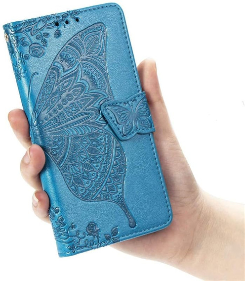 Klapkové puzdro pre OnePlus Nord CE4 Lite, Butterfly, modré