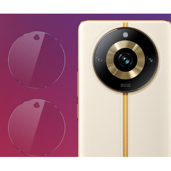 IMAK 2x sklo na fotoaparát pre Realme 11 Pro 5G / Pro + 5G