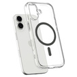 Spigen Ultra Hybrid MagSafe puzdro pre iPhone 17, číre/grafitové