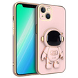 Obal na mobil pre iPhone 14 Plus, Astronaut, ružové