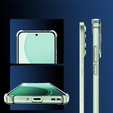 Puzdro pre Oppo Reno 14, vystužené, s ochranou fotoaparátu, priehľadné
