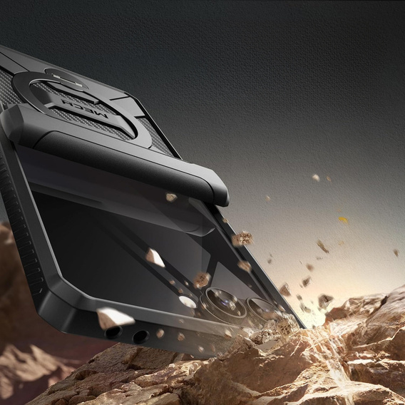 Puzdro Tongate MECH s MagSafe pre Samsung Galaxy Z Flip7 FE / Z Flip6, zelené