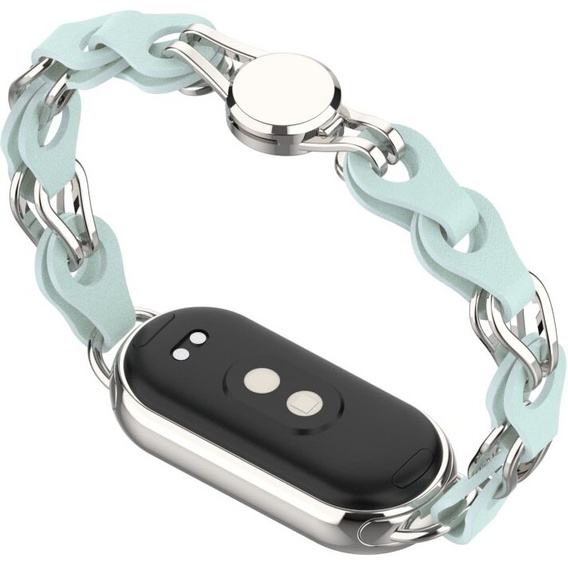 Kobieca bransoleta do Xiaomi Smart Band 10 / 9 / 8, Czarna