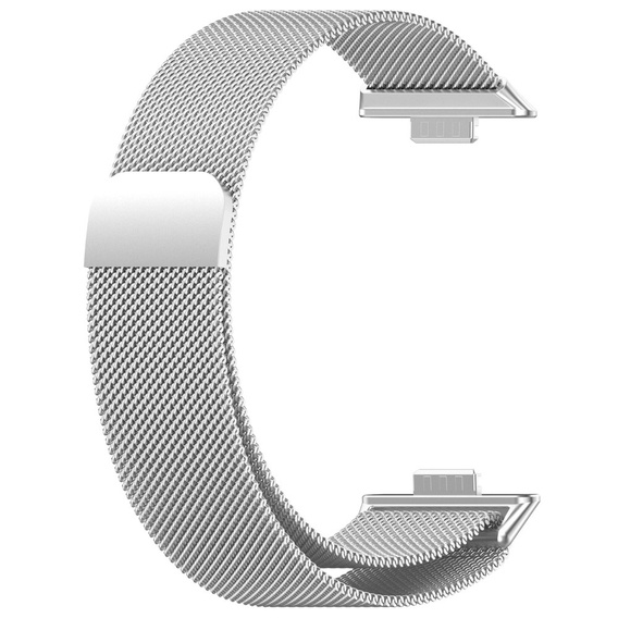 Milánsky náramok pre Huawei Watch Fit 4 / 4 Pro / 3, strieborný