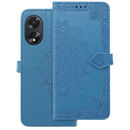 Klapkové puzdro pre Oppo A58 4G, Mandala, modré