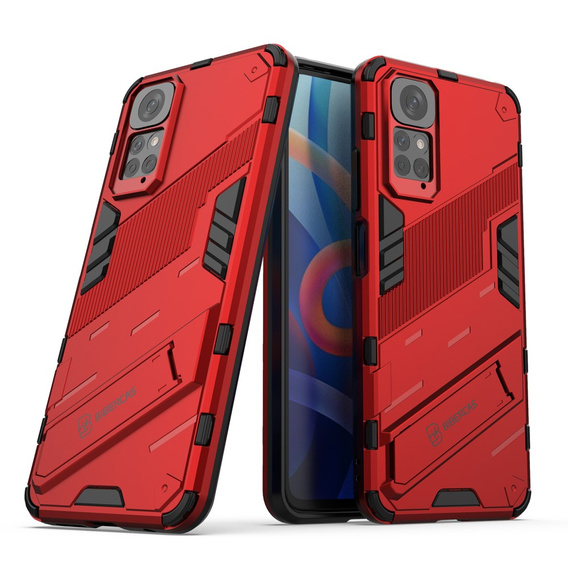 Puzdro pre Xiaomi Redmi Note 11/11S, Military kickstand, modré
