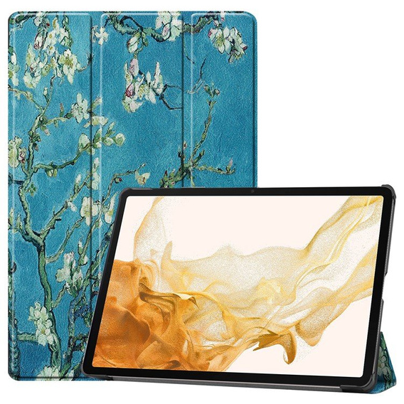 Puzdro pre Samsung Galaxy Tab S9 Plus, Smartcase, sakura