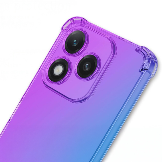 Puzdro pre Honor 400 Lite, Gradient Dropproof, Fialová / modrá