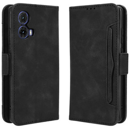 Klapkové puzdro pre Motorola Moto G85, Card Slot, čierne