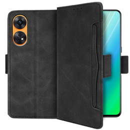Klapkové puzdro pre Oppo Reno8 T, Card Slot, čierne