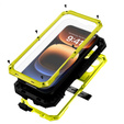 Obrnené puzdro pre iPhone 16 Pro, R-JUST, žlté