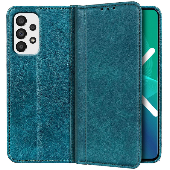 Flipové puzdro pre Samsung Galaxy A33 5G, Split Leather, modré