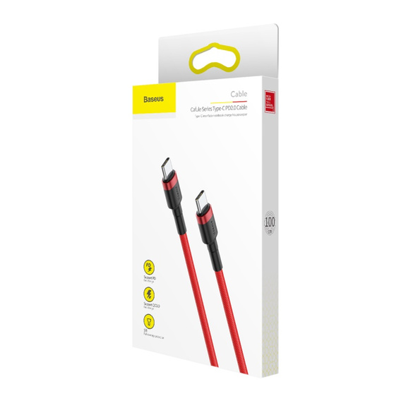 Baseus Cafule PD 2.0 USB-C – USB-C 1,0 m 60 W kábel pre zariadenia s portom USB-C