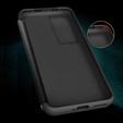 Flipové puzdro pre Huawei P60 Pro, Side View, čierne