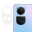 2x tvrdené sklo ERBORD na kameru Oppo Reno 10 / 10 Pro, priehľadné