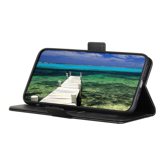 Klapkové puzdro pre Motorola Moto E13, Wallet, čierne
