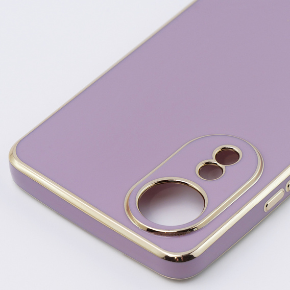 Puzdro pre Oppo A58 4G, Glamour CamShield, fialové