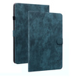 Obal na mobil pre Samsung Galaxy Tab S9, Wallet Pen Slot, modré