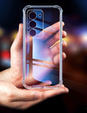 Puzdro pre Xiaomi Redmi 15 5G / 4G, vystužené, s ochranou fotoaparátu, priehľadné