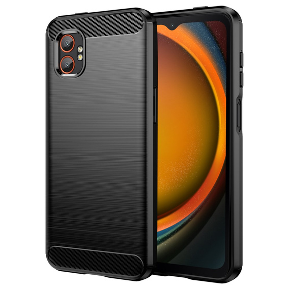 Obal na mobil pre Samsung Galaxy Xcover 7 Pro, Carbon, čierne