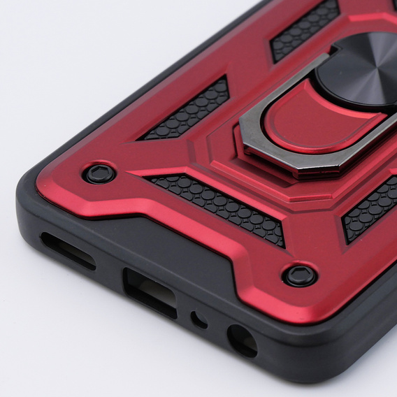 Obal na mobil pre Realme 11 5G, CamShield Slide, červené