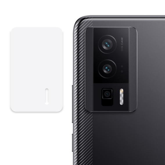 2x tvrdené sklo ERBORD na kameru Xiaomi Poco F5 Pro, priehľadné