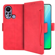 Klapkové puzdro pre Infinix Hot 11s, Card Slot, červené