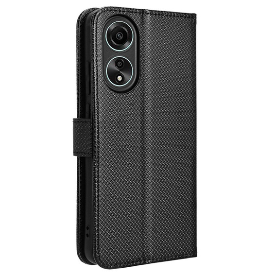 Klapkové puzdro pre Oppo A58 4G, Smart Magnet, čierne