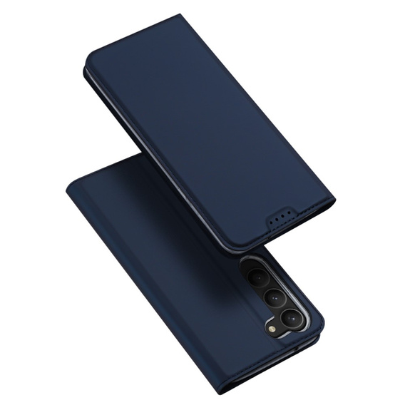 Dux Ducis Obal na mobil pre Samsung Galaxy S23, Skinpro, tmavomodré