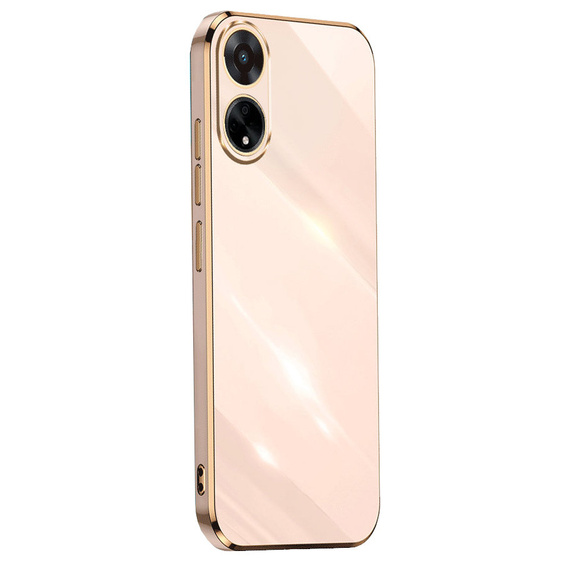 Puzdro pre Oppo A98 5G, Glamour CamShield, ružové rose gold