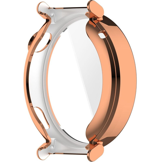 Puzdro 2v1 s ochranou displeja pre Huawei Watch GT 5 41mm, ružové rose gold 