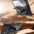 Puzdro Supcase Unicorn Beetle Pro so sklom 9H a priehradkou na Slim S-Pen pre Samsung Galaxy Z Fold6