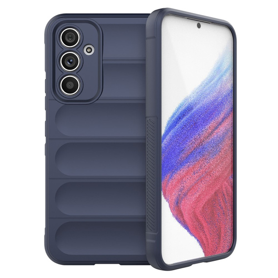 Obal na mobil pre Samsung Galaxy A54 5G, Gaming Shockproof, tmavomodré