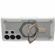 Puzdro Urban Armor Gear pre Galaxy S25 Ultra, Plasma XTE MagSafe Kickstand, priehľadné / sivé