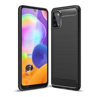 Obal na mobil pre Samsung Galaxy A31, Carbon, čierne