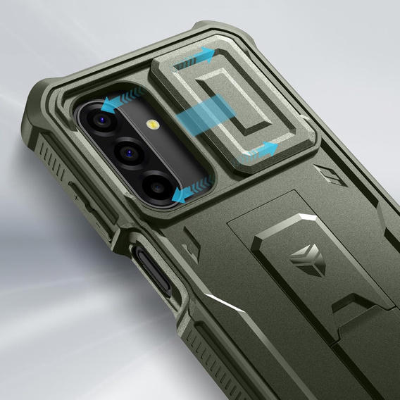 Puzdro Dexnor Full Body (dva rámy) s ochranným krytom pre Samsung Galaxy A17