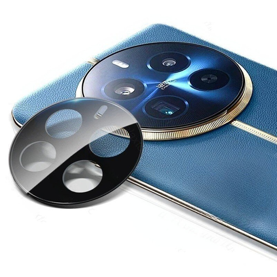 Tvrdené sklo na fotoaparát pre Realme 12 Pro 5G / 12 Pro+ 5G, čierne