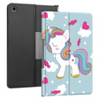 Puzdro pre Lenovo Tab Plus, Smartcase, unicorn