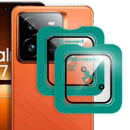 2x Tvrdené sklo na fotoaparát pre Realme GT 7 Pro, priehľadné