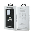 Karl Lagerfeld Hardcase Monogram Karl & Choupette Head Pin Case pre iPhone 16 Pro
