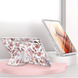 Obal na mobil pre Samsung Galaxy Tab S7 FE, Suritch Full Body Marble, ružové