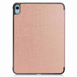 Puzdro pre iPad 10.9 2022 10 Gen, Smartcase s priestorom pre stylus, ružové