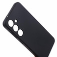 Obal na mobil pre Samsung Galaxy S24+ Plus, Silicone Lite, čierne