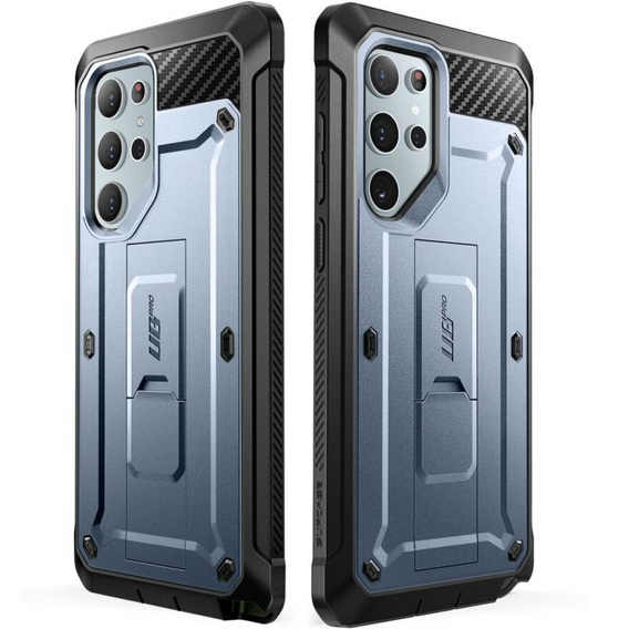 Puzdro Supcase pre Samsung Galaxy S24 Ultra, Unicorn Beetle Pro, čierne(2x rám)