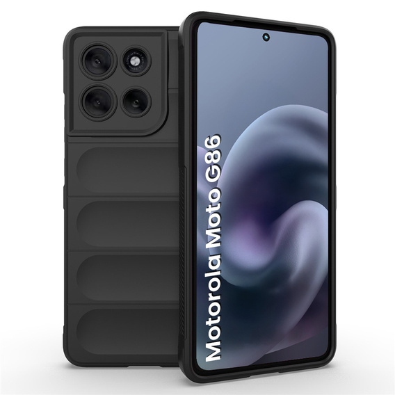 Obal na mobil pre Motorola Moto G86 Power 5G, Gaming Shockproof, čierne