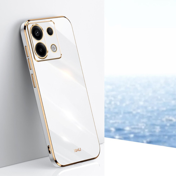 Puzdro pre Xiaomi Redmi Note 13 Pro 5G, Glamour CamShield, biele