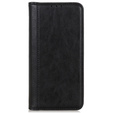 Obal na mobil pre Sony Xperia 5 V, Wallet Litchi Leather, čierne