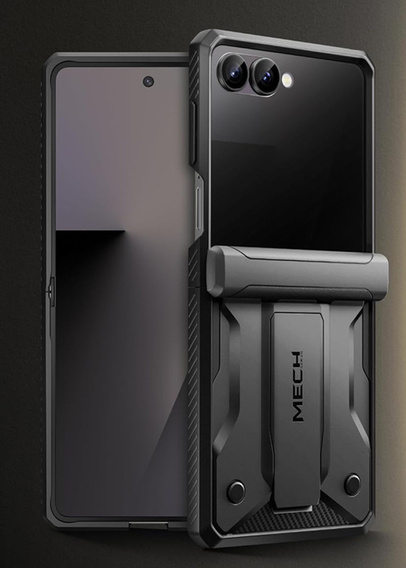 Puzdro Tongate MECH s MagSafe pre Samsung Galaxy Z Flip7 FE / Z Flip6, zelené